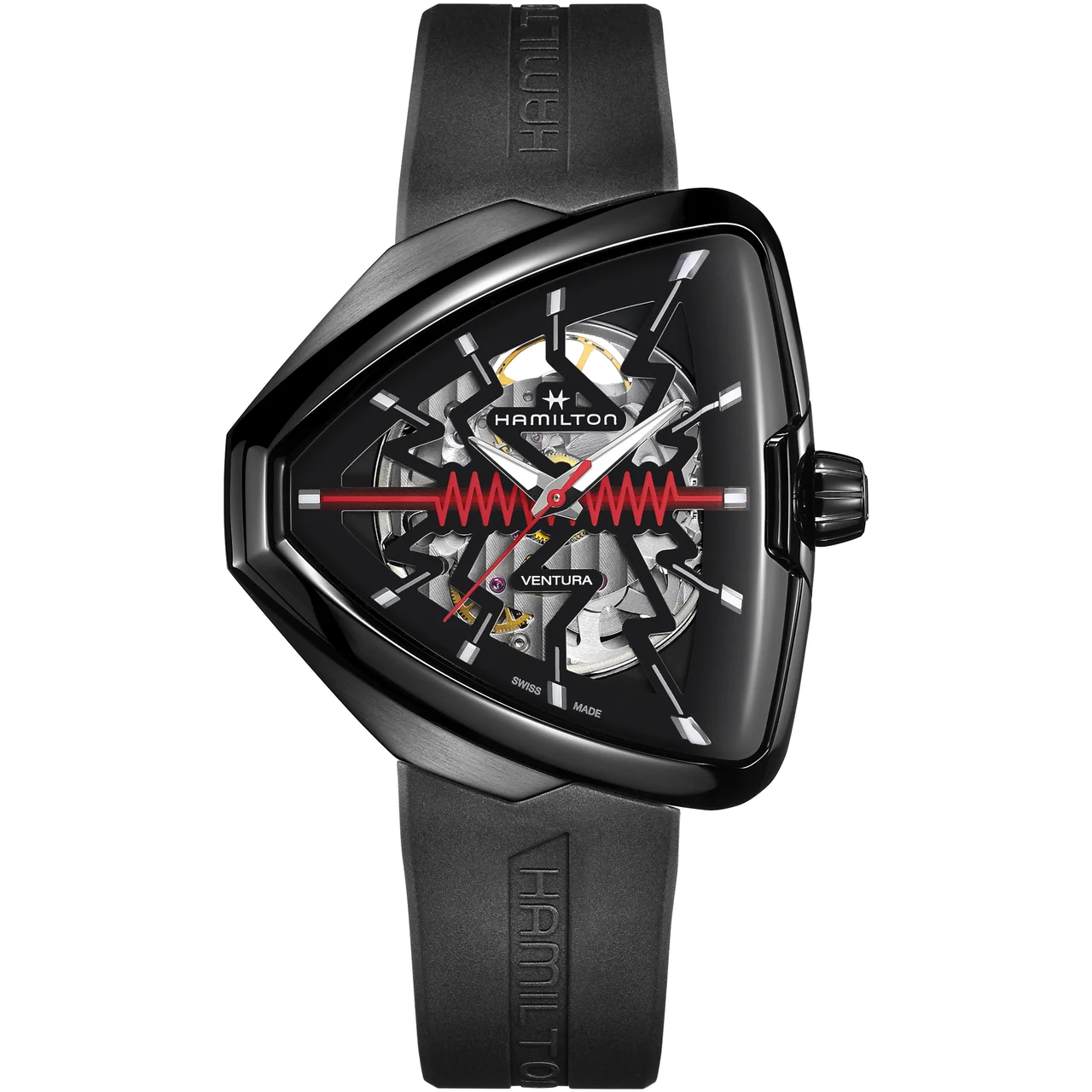Hamilton Ventura Elvis80 Skeleton Auto H24535331 42 mm kol saati