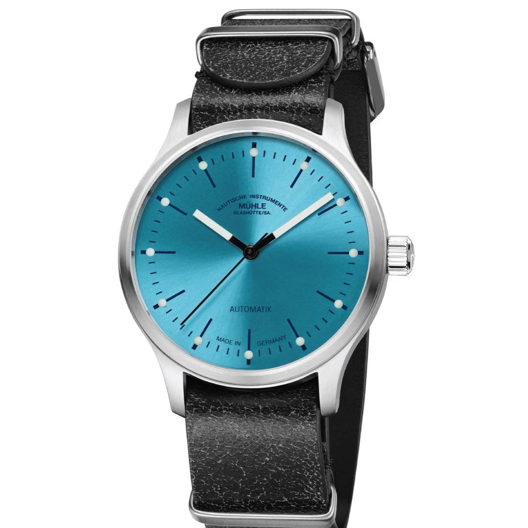Muhle Glashutte Mgcpanova-blue-lb 40 mm kol saati