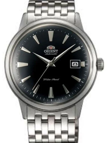 Orient Automatic Dress Watch with Black Dial, Stainless Steel Bracelet #ER24007B kol saati