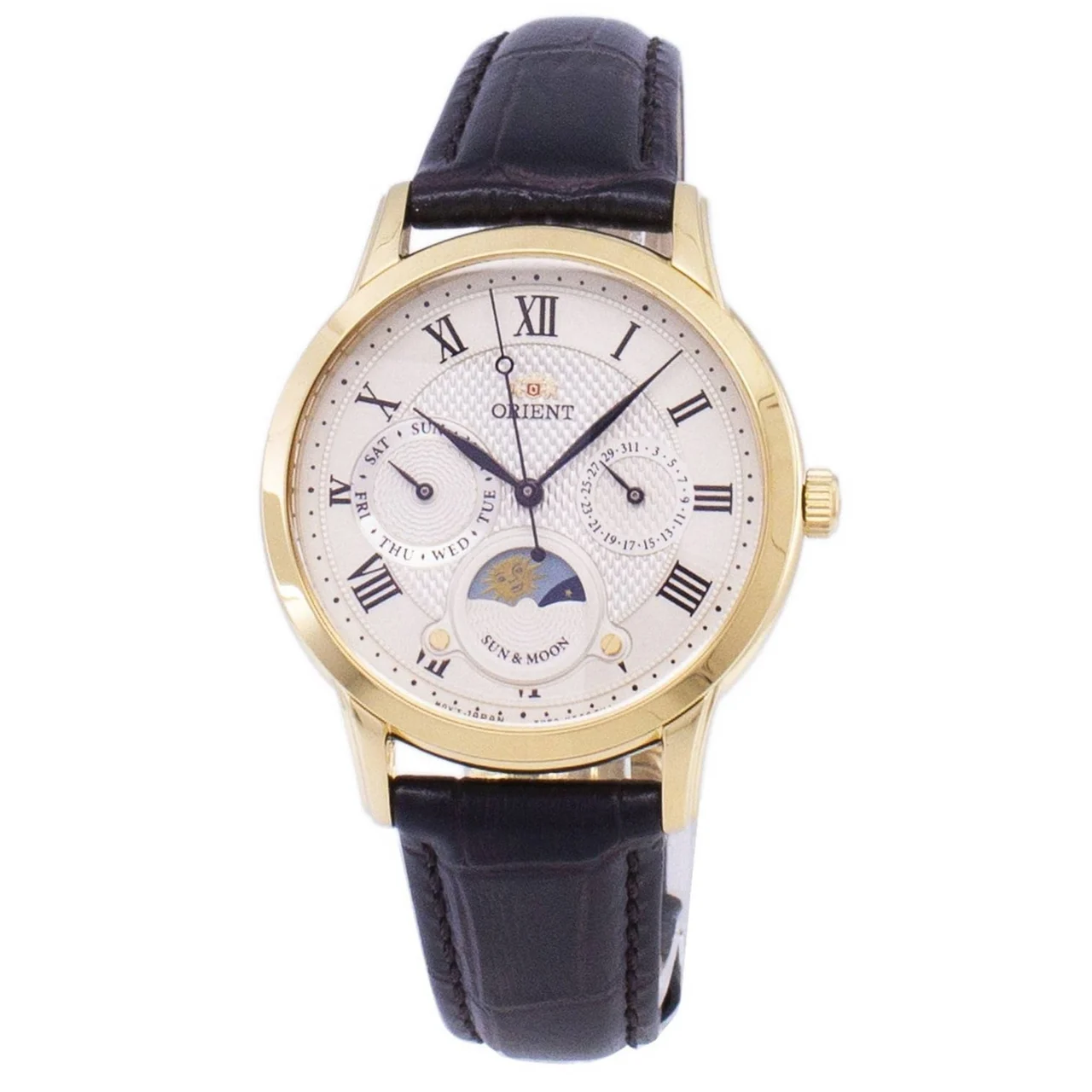 Orient Sun & Moon RA-KA0003S00B 34 mm kol saati