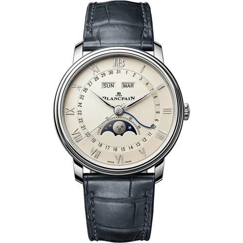 Blancpain Villeret Quantième Complet 6654N 1142 55B 40.2 mm kol saati