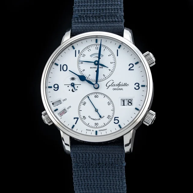 Glashutte Original Glashütte Original 1-89-02-03-02-64 Senator Cosmopolite Stainless Steel