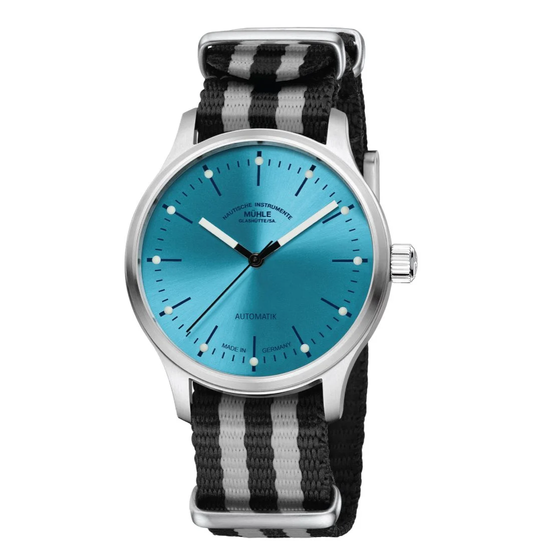 Muhle Glashutte Mgcpanova-blue-nb 40 mm kol saati