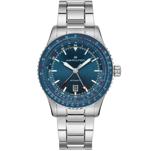 Hamilton Khaki Aviation Converter Auto GMT H76715140 kol saati