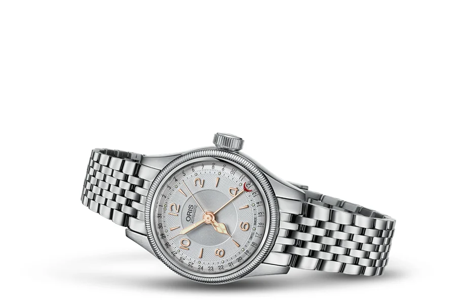 Oris Big Crown Original Pointer Date 01 594 7695 4061-07 8 14 30 29 mm kol saati
