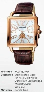 Pierre Cardin 068801004 kol saati
