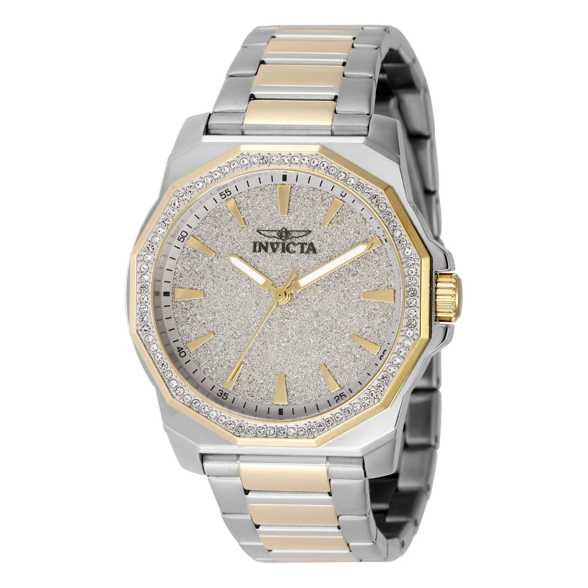 Invicta Speedway Lustria Watch - 42mm, Gold, Steel (49126) 42 mm kol saati