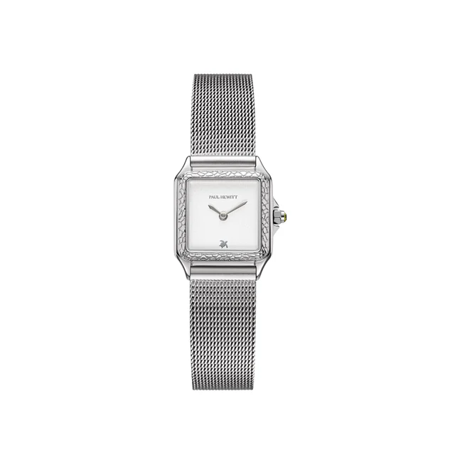 Default Petite Tortue white & silver PH-W-2025 kol saati