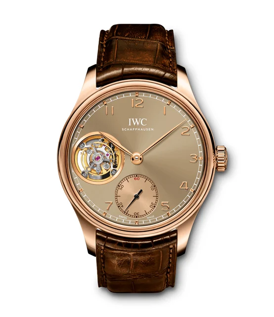 IWC Portugieser Tourbillon Hand Wound Metropolitan Boutique IW546304 kol saati