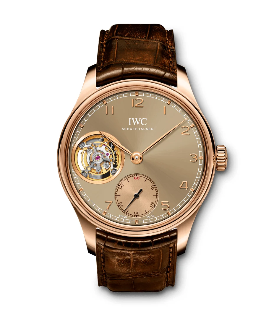 IWC Portugieser Tourbillon Hand Wound Metropolitan Boutique IW546304 43.2 mm kol saati