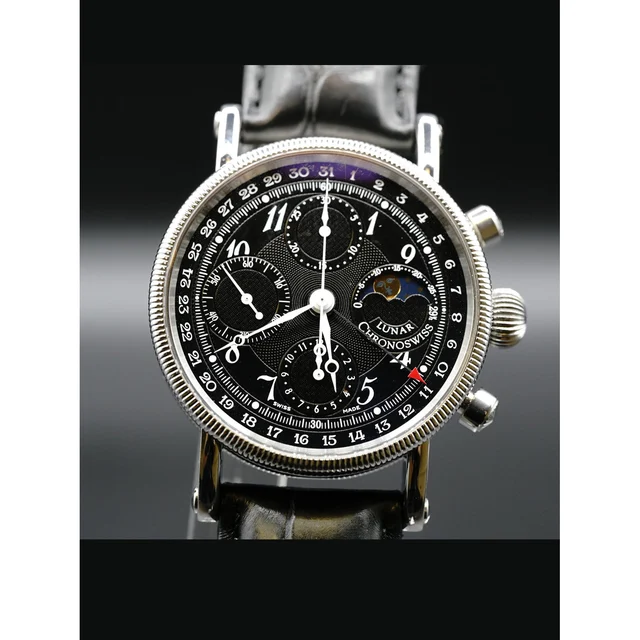 ChronoSwiss Lunar Chronograph Black CH 7523 L 210000018184 kol saati