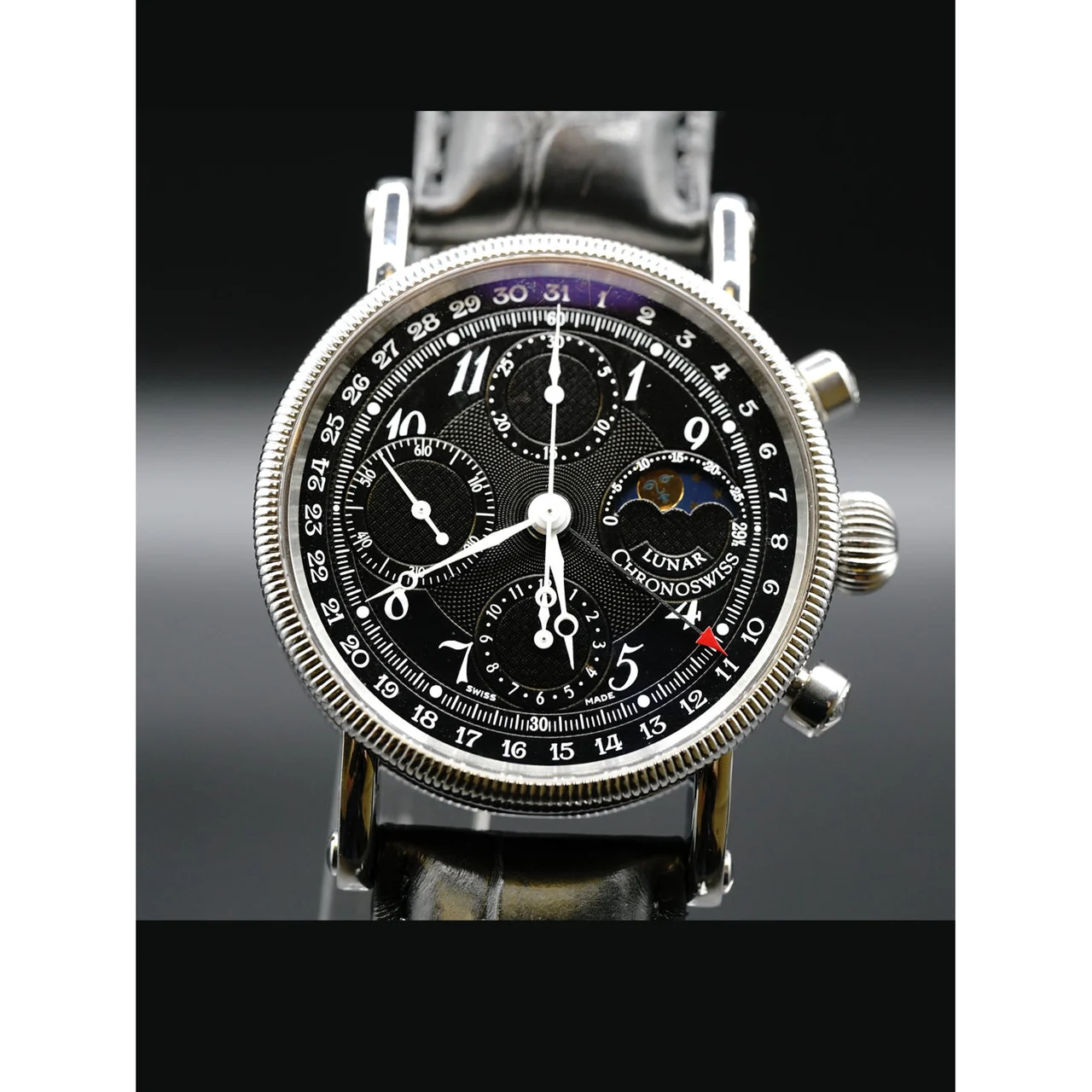 ChronoSwiss Lunar Chronograph Black CH 7523 L 210000018184 kol saati