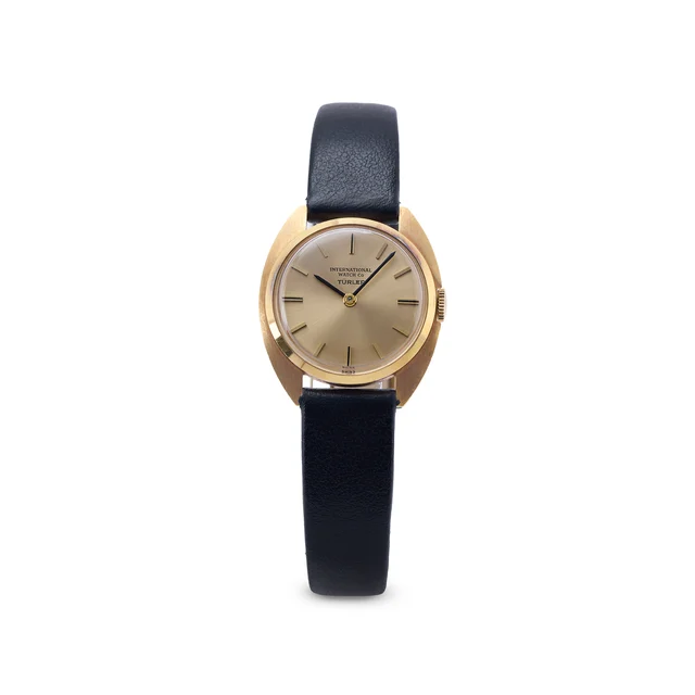 IWC IWC, REF. R2800, RETAILED BY TURLER, 18K YELLOW GOLD kol saati