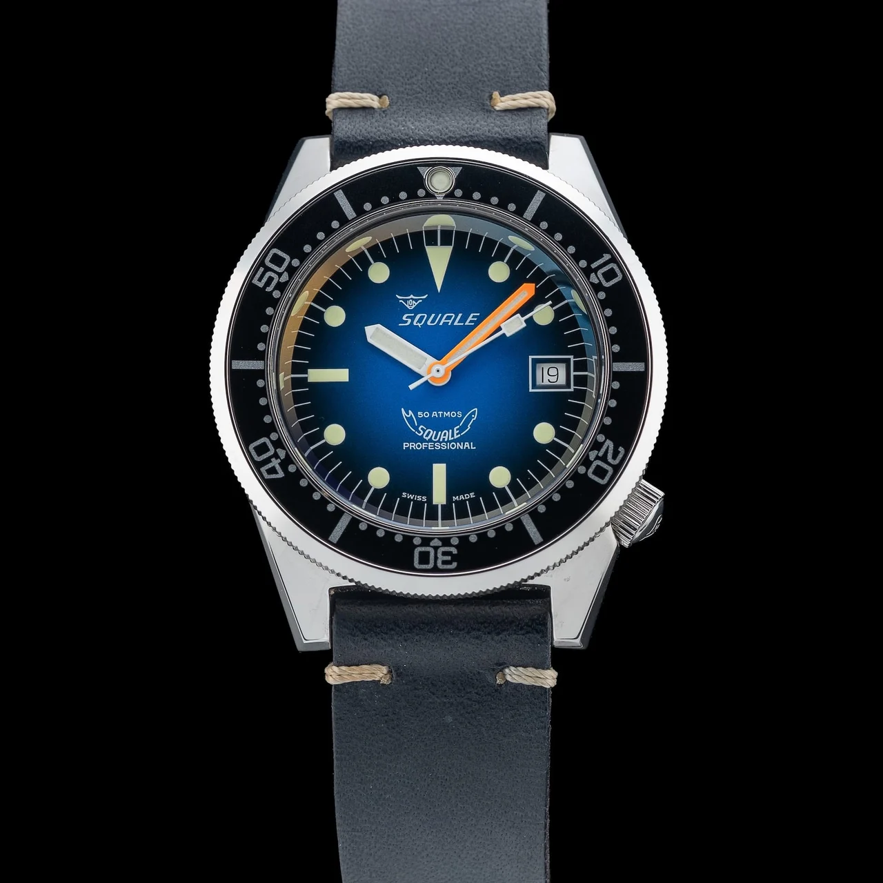 Squale Blue 1521PROFD.PB 210009N41731 kol saati