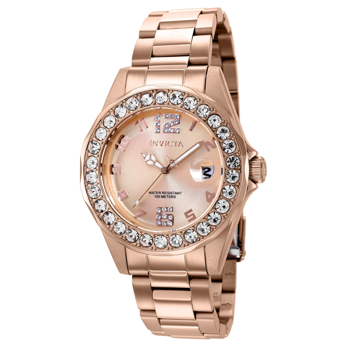 Invicta Pro Diver Watch - 38mm, Rose Gold (ZG-37698) 38 mm kol saati