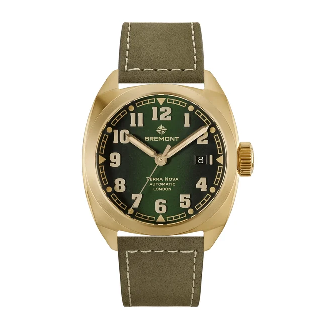 Bremont Terra Nova TN40-DT-BZ-GN-L-S kol saati
