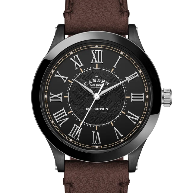 The Camden Watch Company Edition on Brown Leather No.253 1843 Edition on Brown Leather kol