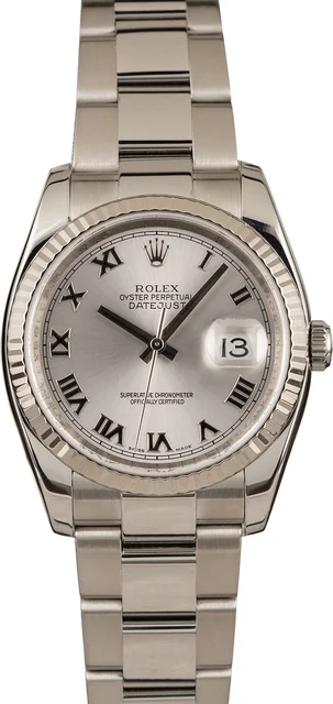 Rolex Datejust 116234 Rhodium Dial 116234RRO kol saati