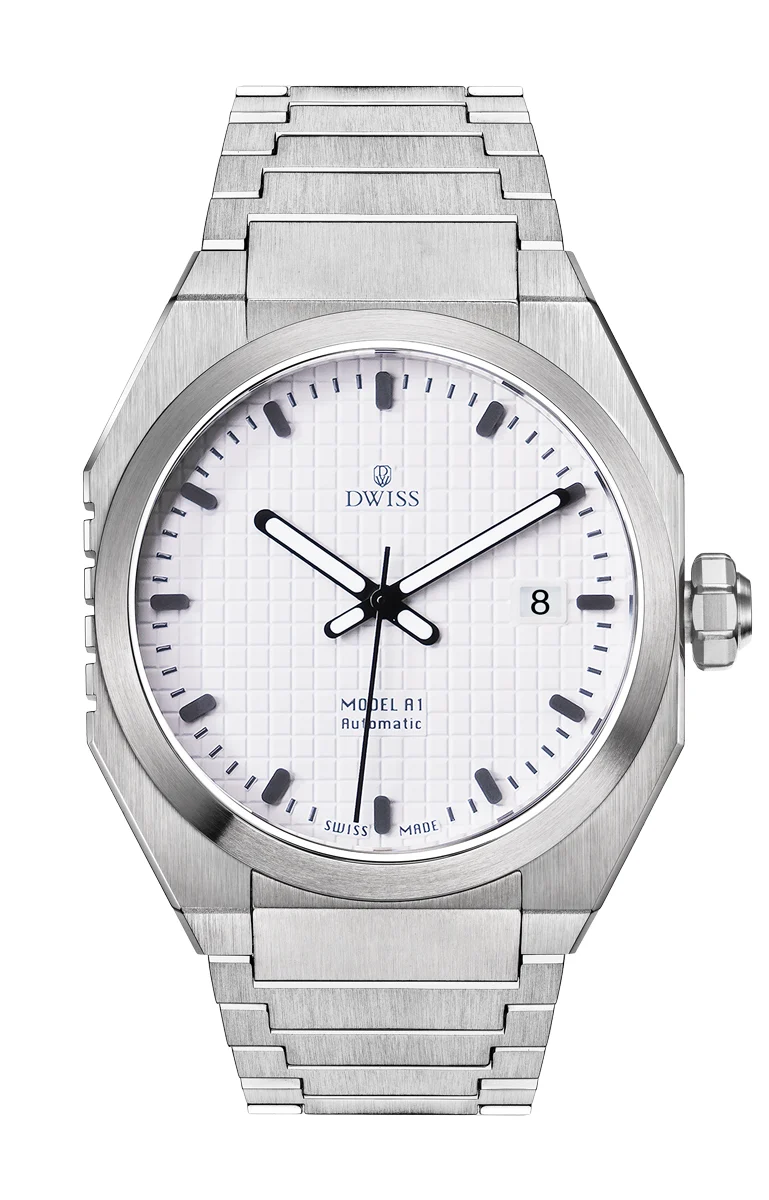 DWISS DWISS A1 A1-White 40 mm kol saati