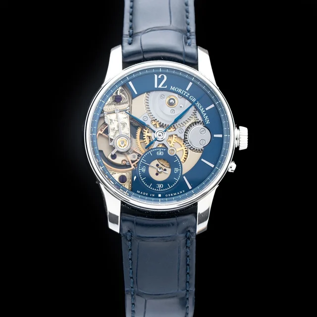 Moritz Grossmann Backpage Platinum 210009N33352 kol saati