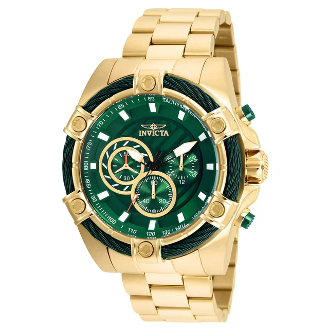 Invicta Bolt Ace Watch - 52mm. Gold (25517) kol saati