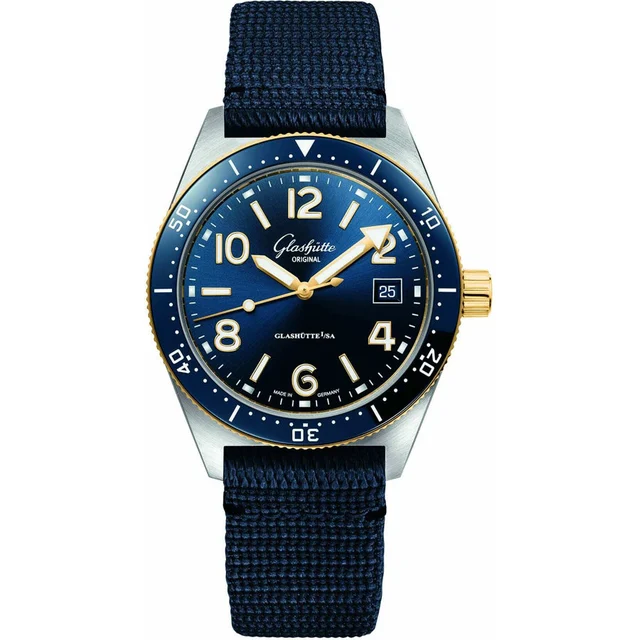 Glashutte Original Glashütte Original SeaQ Bi-Color 1-39-11-10-90-08 kol saati