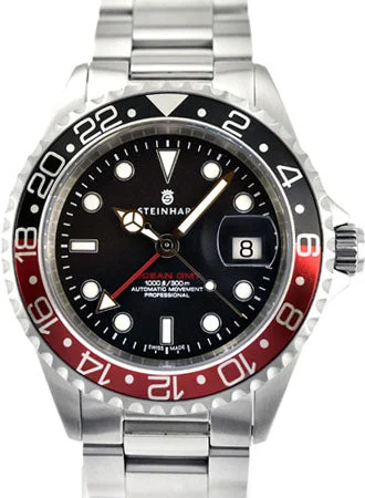 Steinhart Ocean One GMT Black/Red 103-0836/ST kol saati