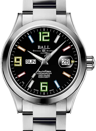 Ball Watch Co. Engineer III Pioneer II Black - Ltd Ed 1000pcs Ref. NM9036C-S3CJ-BKR NM9036