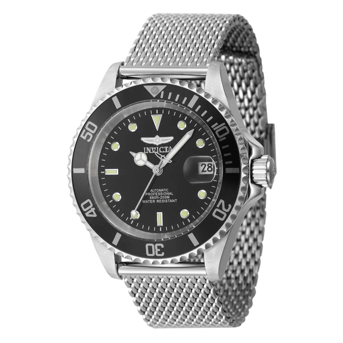 Invicta Pro Diver Apex Automatic Watch - 40mm. Steel (47720) 40 mm kol saati