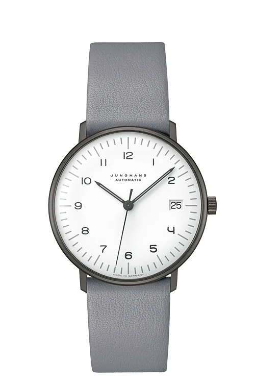 Junghans Max Bill 027_4006_04 34 mm kol saati