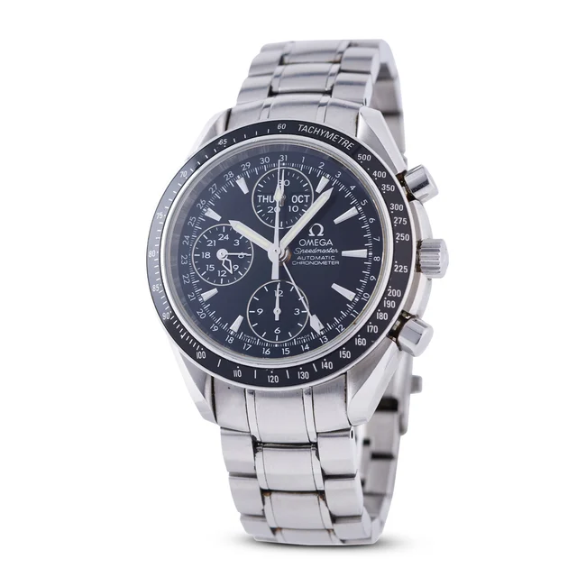 OMEGA OMEGA REF. 3220.50.00, SELF-WINDING, CHRONOGRAPH, MINUTE AND HOUR COUNTERS, DATE, DA