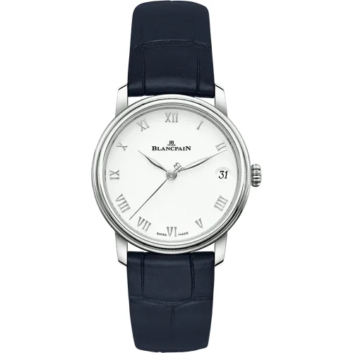 Blancpain Villeret Women Date 6127 1127 55B 33.2 mm kol saati