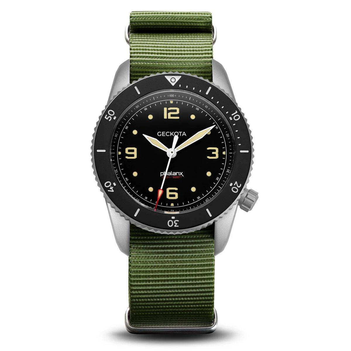 Geckota GTA-EOR-739-AB-N809-19-GN 42 mm kol saati