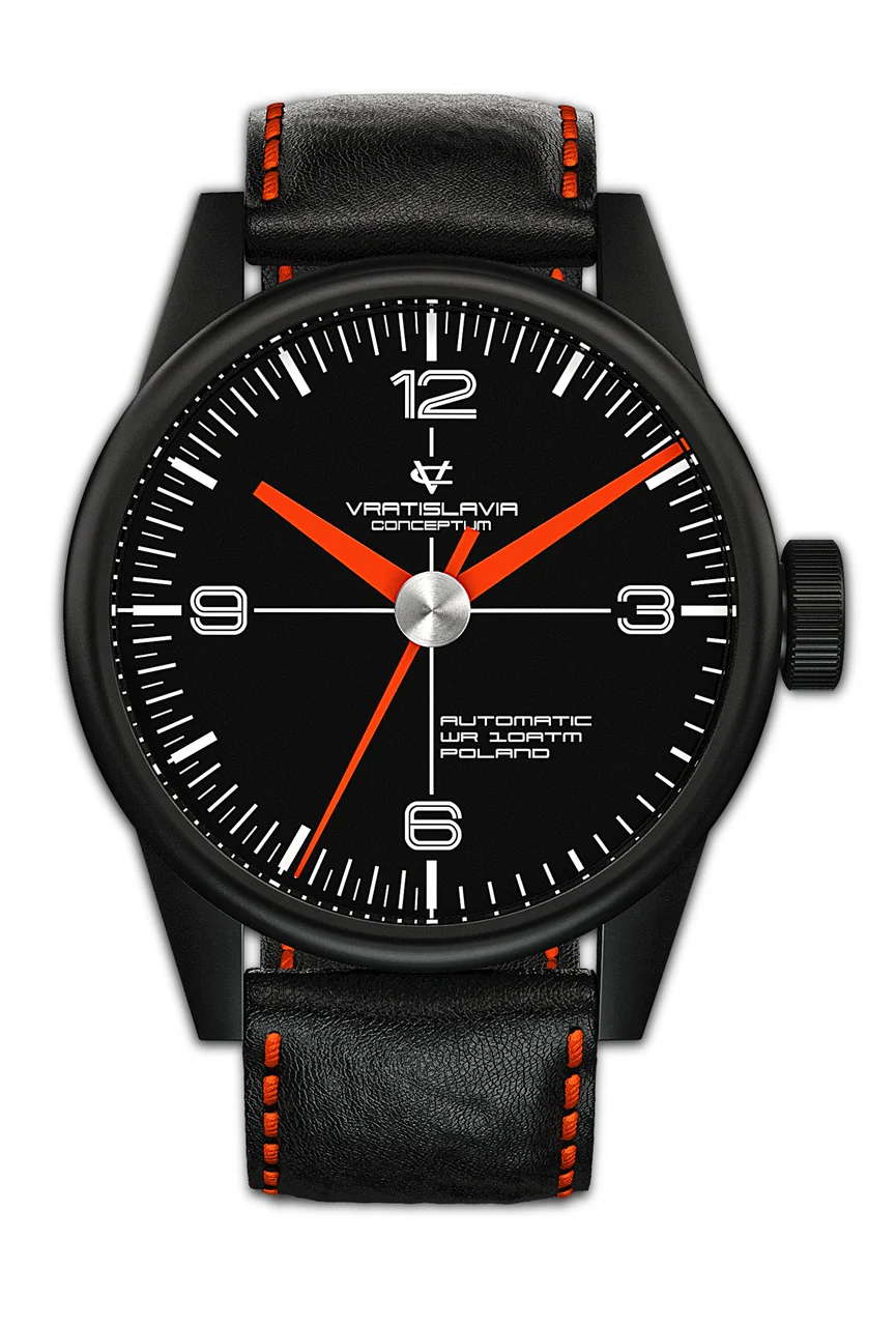 Vratislavia Watches VRATISLAVIA CONCEPTUM – RETROSPORT.02 (DE) Automatic 40 mm kol saati