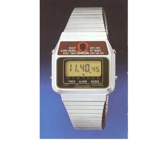 OMEGA Alarm watch ST 382.0801 kol saati