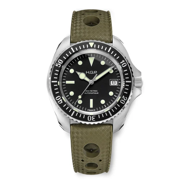 HGP - Watches HGP-23-D2A-001-02-RB2-GRN kol saati