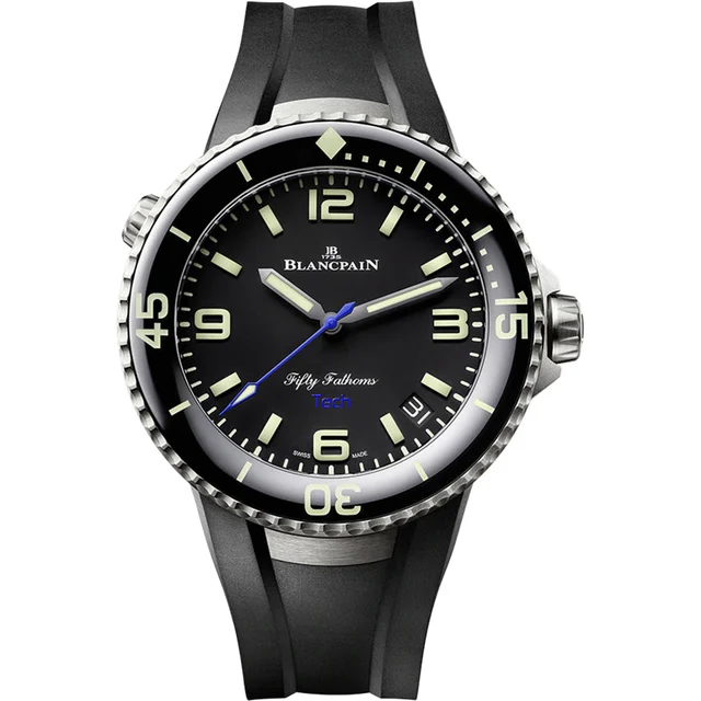 Blancpain Fifty Fathoms Tech - Ocean Commitment IV 5029A 12B30 64A kol saati