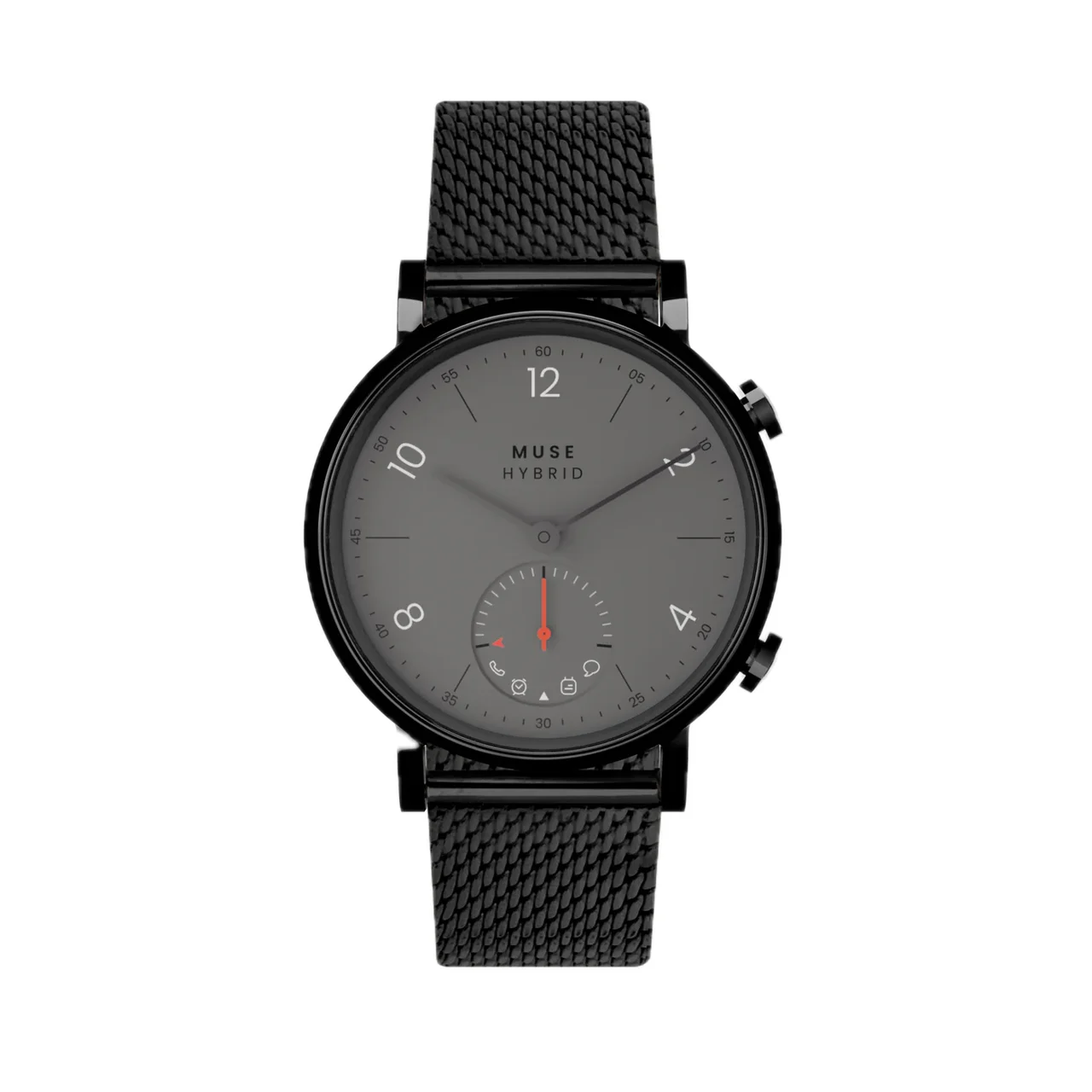 Muse Wearables MMT-BK36-GYBKWH-NA-BKBK18 36 mm kol saati