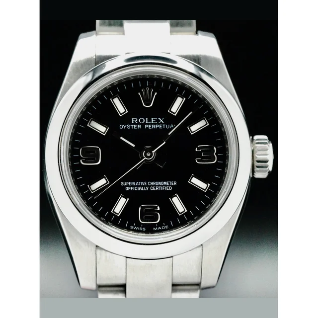 Rolex Oyster Perpetual Black 210000062192 kol saati