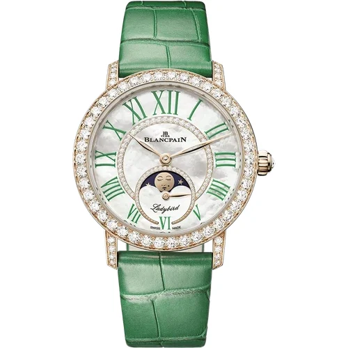 Blancpain Ladybird Colors Phases de Lune 3662B 2954 55A kol saati