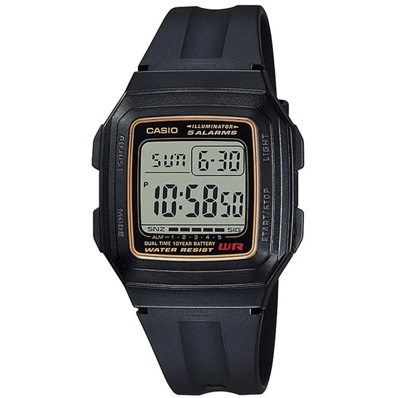Casio F-201WA-9AJH 34 mm kol saati