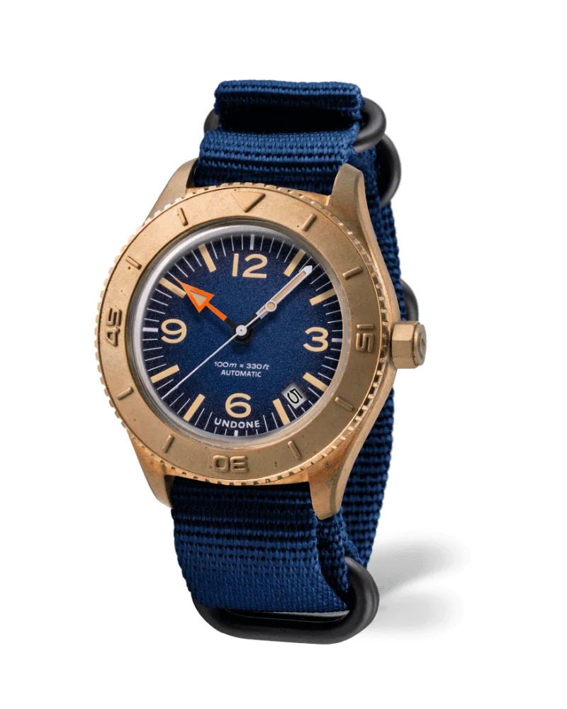 UNDONE Watches Basecamp Classic Bronze Date BCB-CLS-BLD kol saati