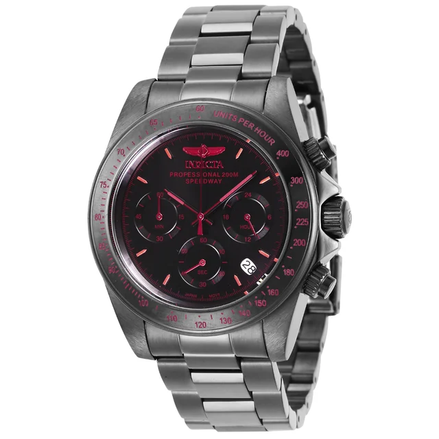 Invicta Speedway Torvane Watch - 39.5mm, Gunmetal (27771) kol saati