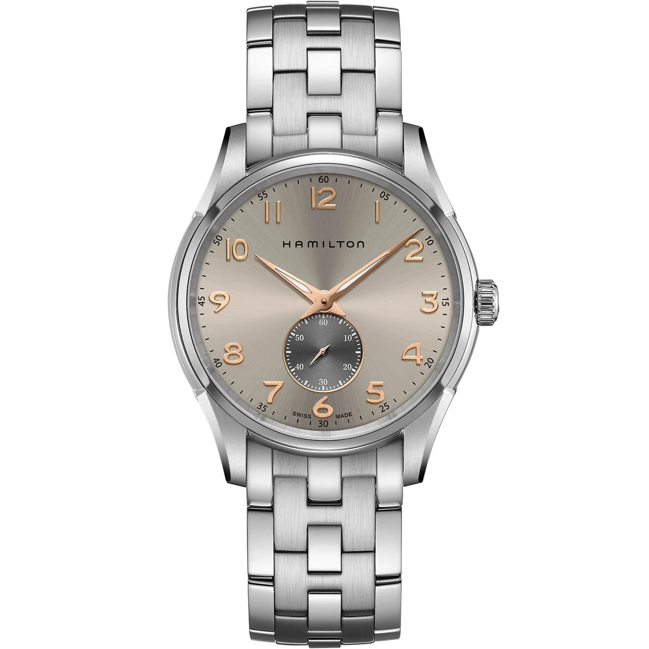 Hamilton Jazzmaster Thinline Small Second Quartz H38411180 40 mm kol saati