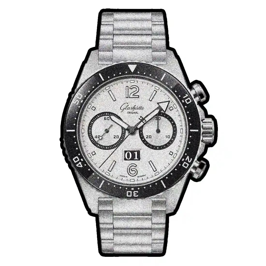 Glashutte Original Glashütte Original 47562 43 mm kol saati