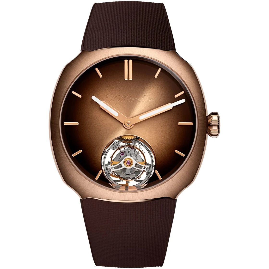 H. Moser & Cie. - Moser & Cie. 6805-0410 Streamliner Tourbillon Pierre Gasly Edition kol saati