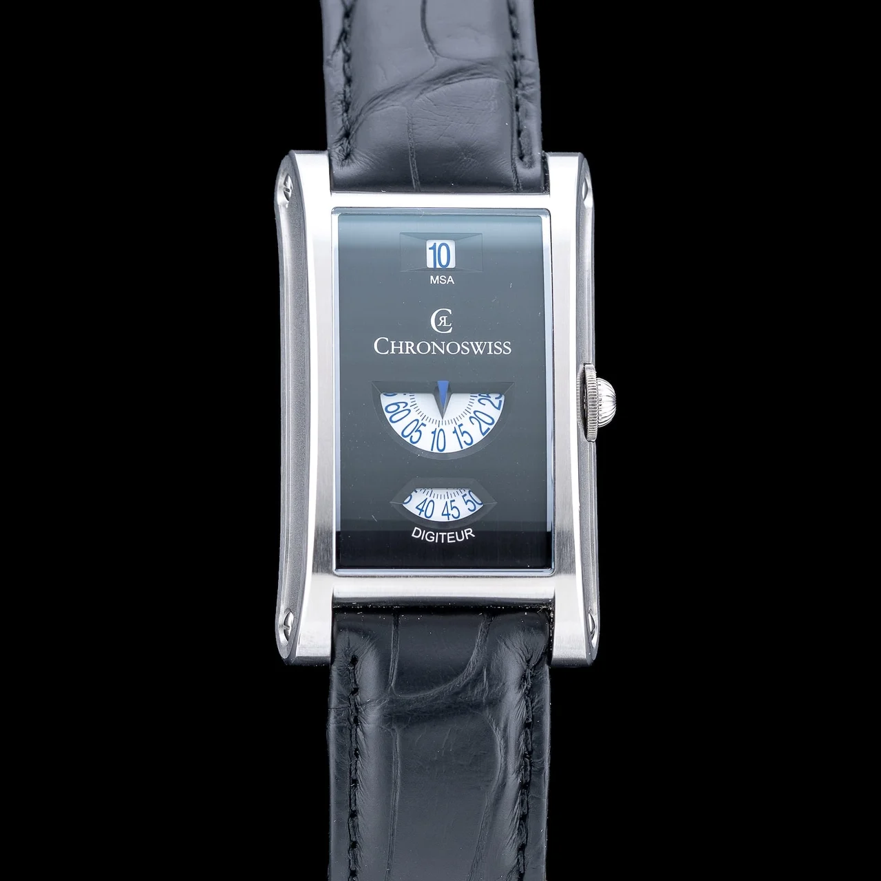 ChronoSwiss Neo Digiteur CH-1373.2-ANSI POC210009N43386 30 mm kol saati