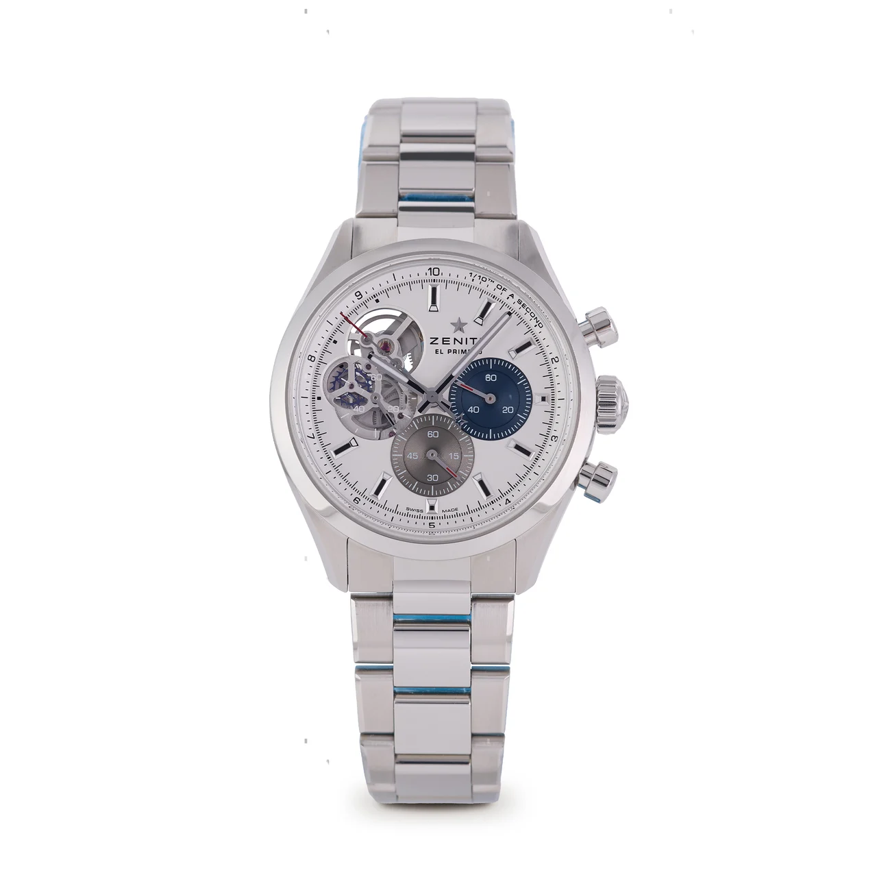 Zenith ZENITH, REF. 03.3300.3604/69.M3300, CHRONOMASTER OPEN, STEEL 40 mm kol saati