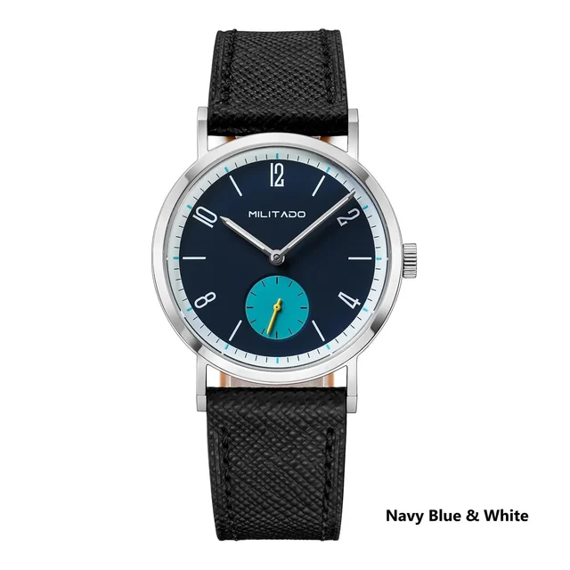 Cronos Watch Store Militado ML27 36mm ST1701 Automatic watch ML27-绿面/ST1701机械机芯/皮带 kol saa