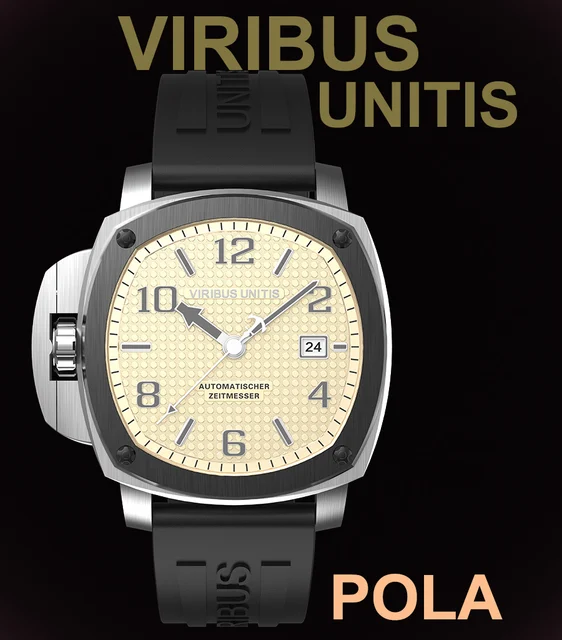 Viribusunitis Watches Viribusunitis Watches 3-1-2 kol saati